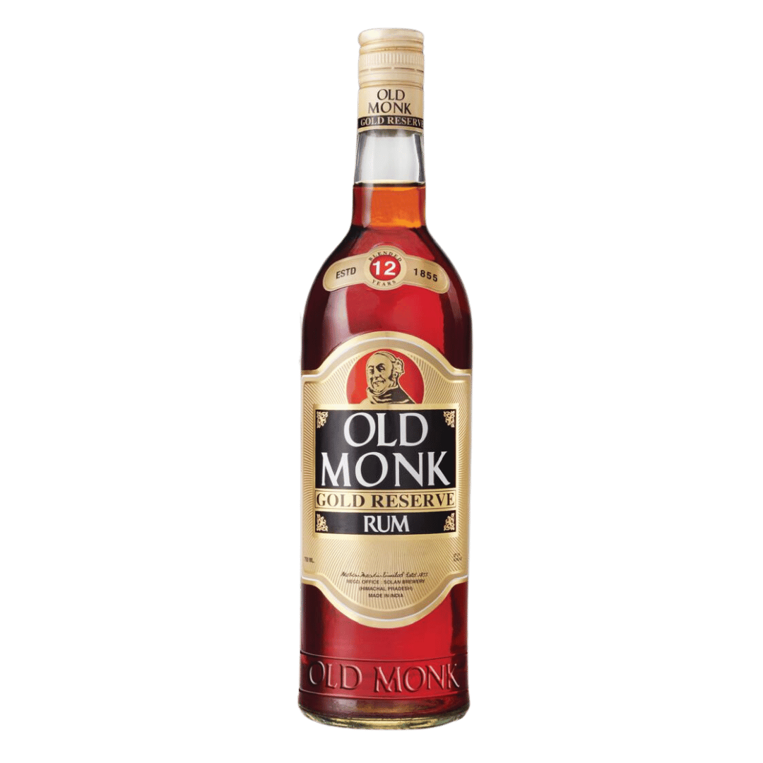 Old Monk Gold Reserve Rum 75cl - 42.8% ABV