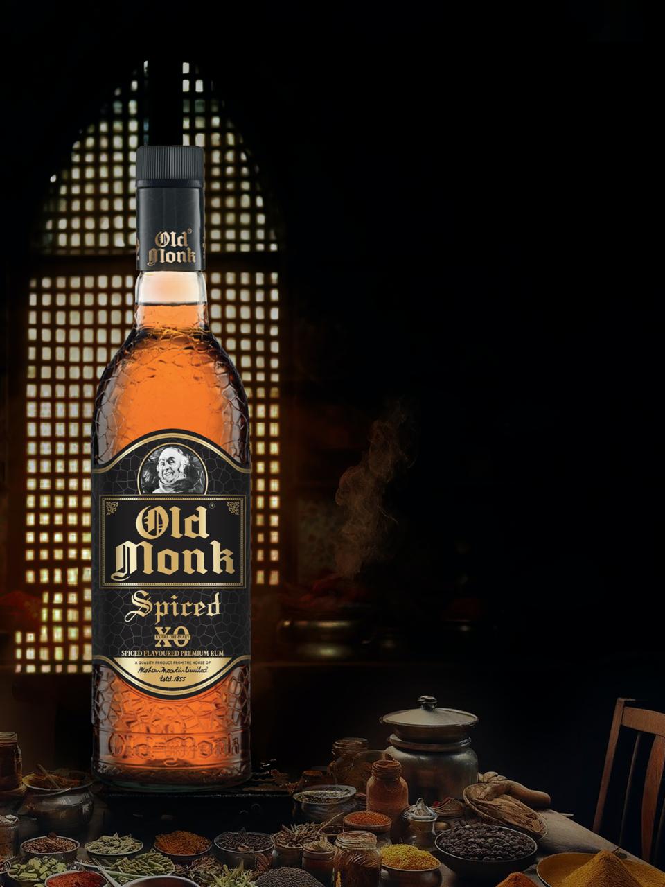 Old Monk Spice Rum 70cl - 40% ABV