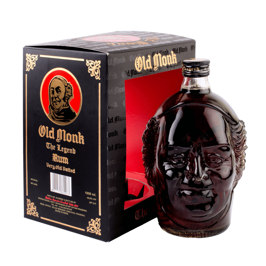 Old Monk The Legend Rum 1L - 42.8%ABV