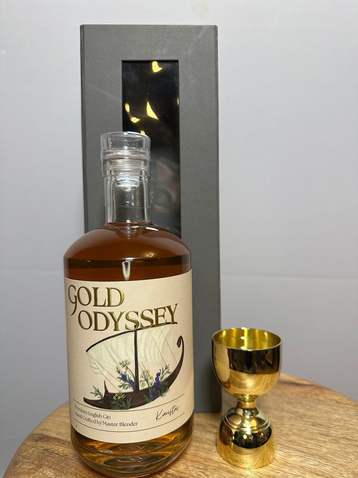 Gold Odyssey Christmas Gift Box