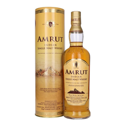 Amrut Single Malt Whisky 70cl - 46% ABV