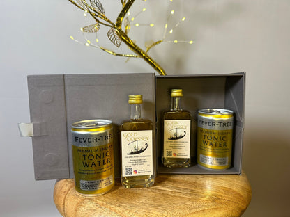 Gold Odyssey Christmas Mini Gift Box